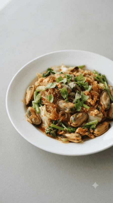Dry Suki with Mussels