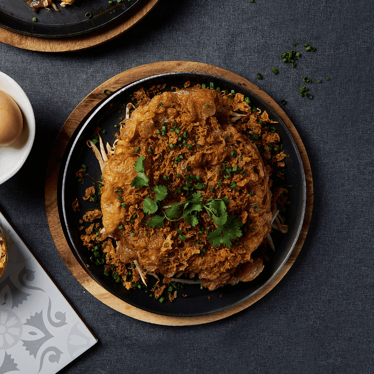 Crispy Oyster Omelette